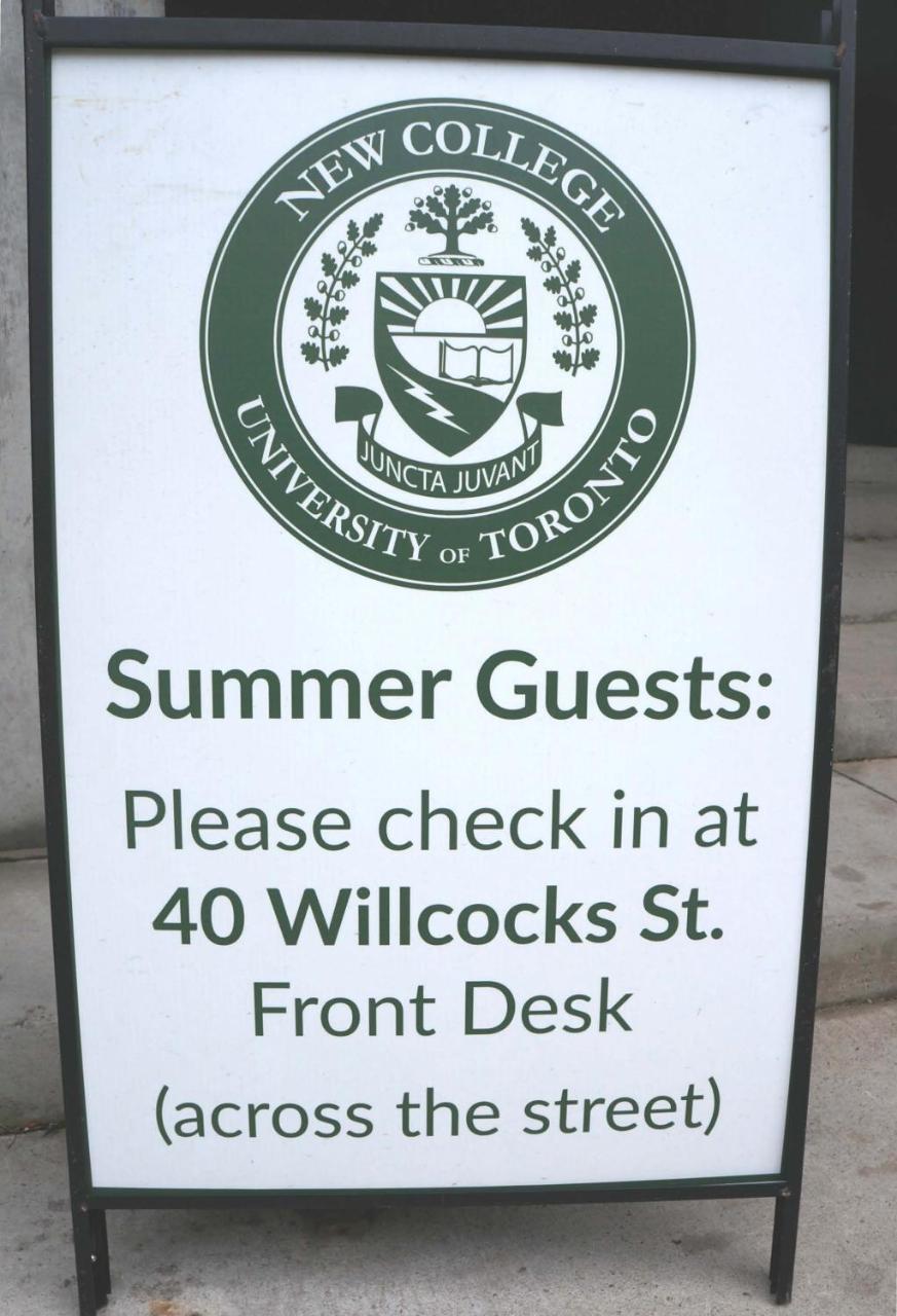 University Of Toronto-New College Residence-45 Willcocks Residence Eksteriør bilde